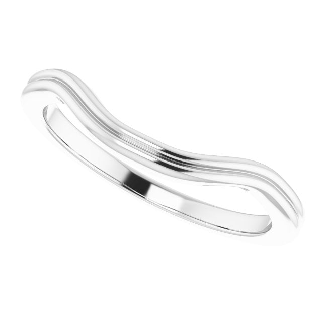 1.9mm half round double profile Fitted Gold Wedding Band1.9mm half round double profile Fitted Gold Wedding Band