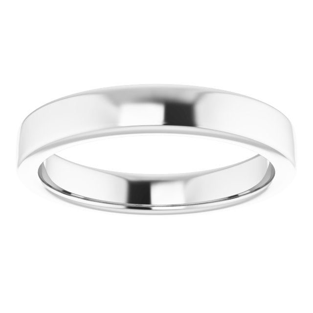 3.5mm Platinum Wedding Band