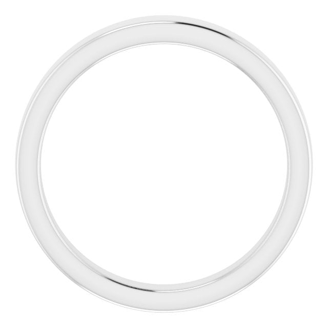 3.5mm Platinum Wedding Band