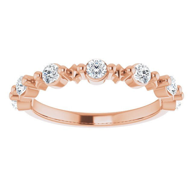 Petite Moissanite Anniversary Ring