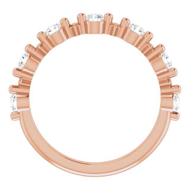 Petite Moissanite Anniversary Ring