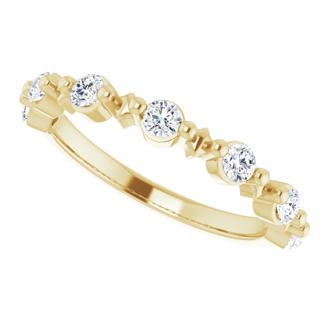 Petite Moissanite Anniversary Ring