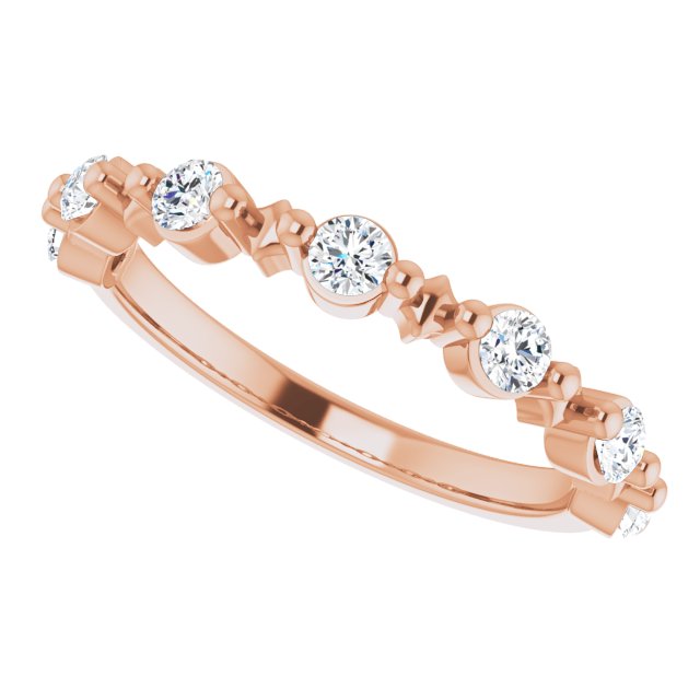 Petite Moissanite Anniversary Ring