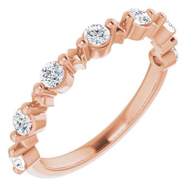 Petite Moissanite Anniversary Ring