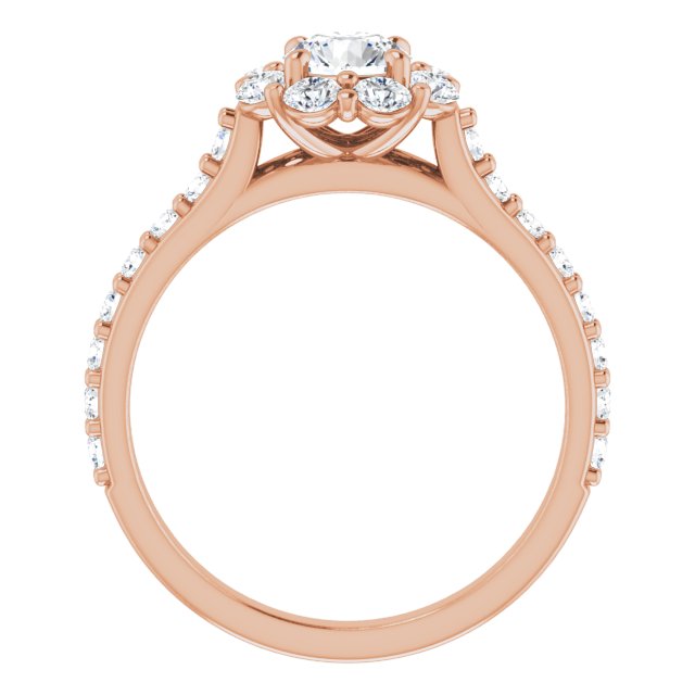 Vintage Style Cluster Ring