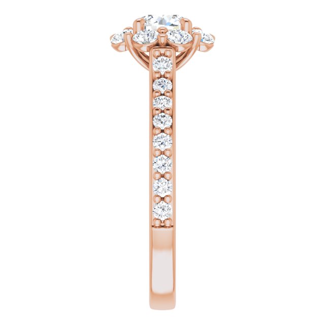 Vintage Style Cluster Ring