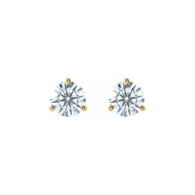 0.10ct moissanite cocktail studs-1