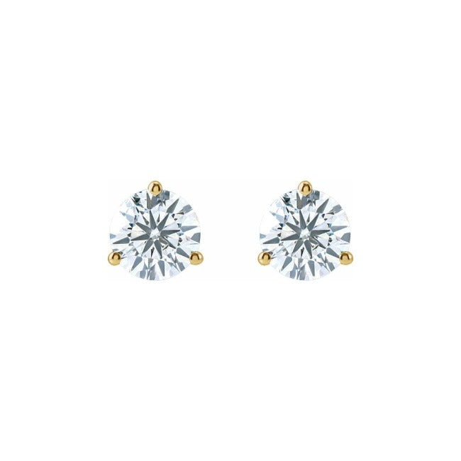 0.20ct moissanite cocktail studs-3