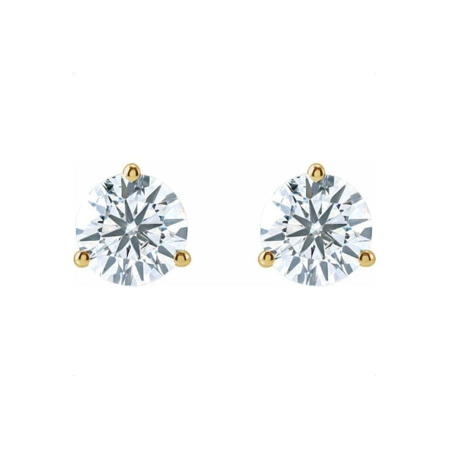 one carat moissanite studs-4