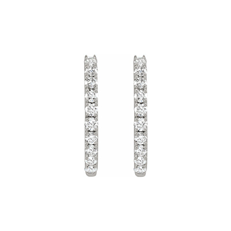 1/4ct white gold LG Diamond huggies_2