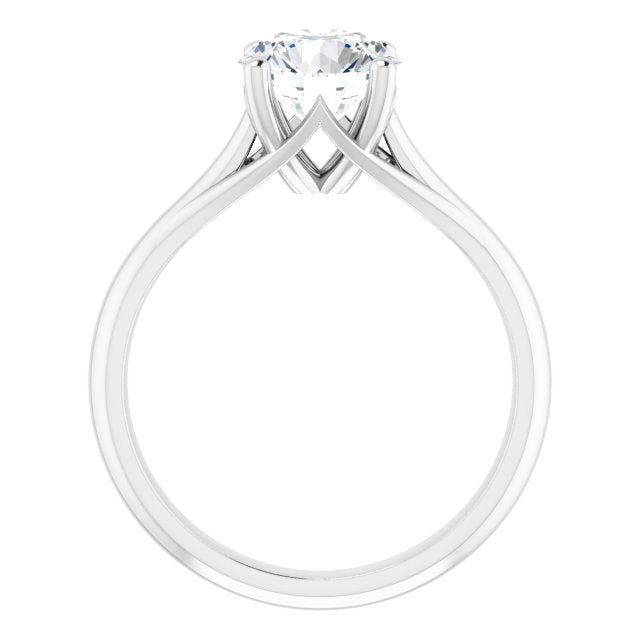 1.50ct Round Brilliant Moissanite Solitaire Ring