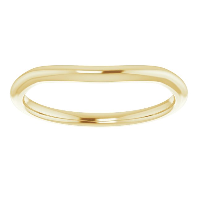 1.8mm Fitted Gold Wedding Band