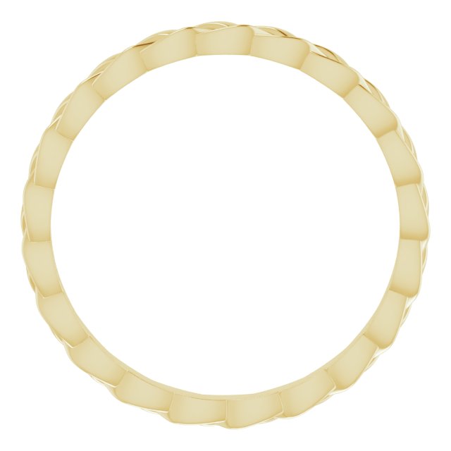 Woven Vintage Wedding Ring