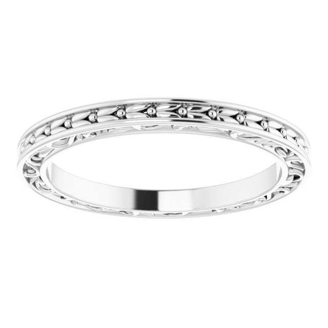 Nature Inspired Wedding Ring