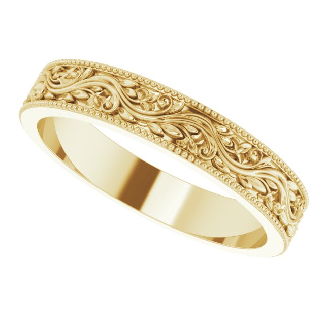 14k Nature-Inspired Vintage Ring