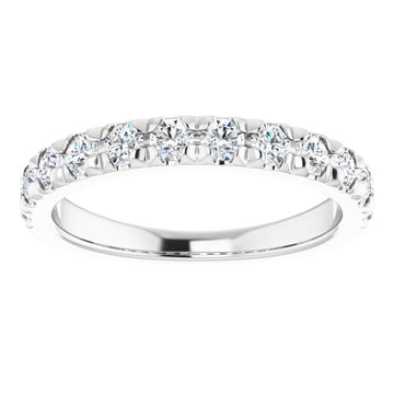 3/4 Carat French Set LG Diamond Ring