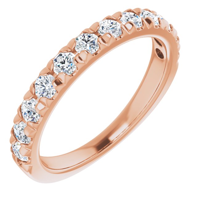 3/4 Carat French Set LG Diamond Ring
