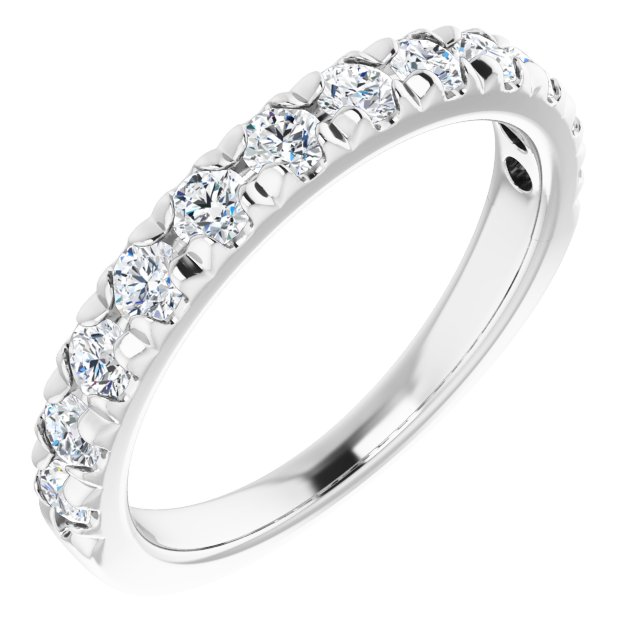 3/4 Carat French Set LG Diamond Ring