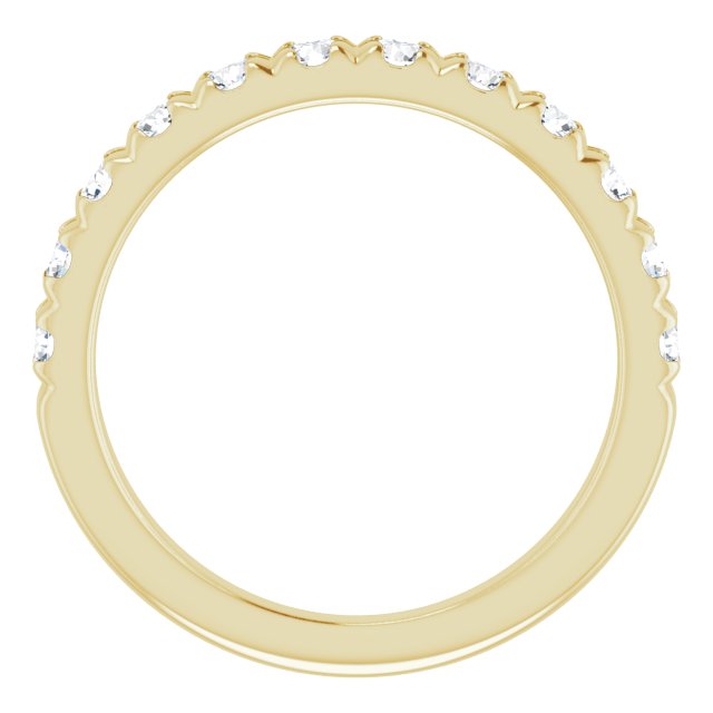 3/4 Carat French Set LG Diamond Ring