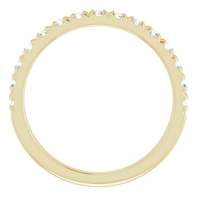 1/2 Carat Channel Set Moissanite Ring