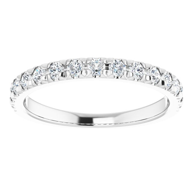 1/2 Carat Channel Set Moissanite Ring