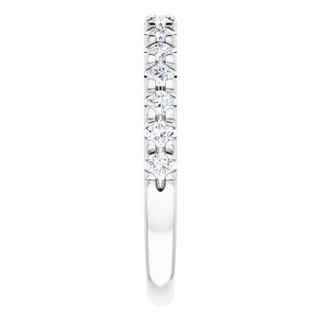 1/2 Carat Channel Set Moissanite Ring