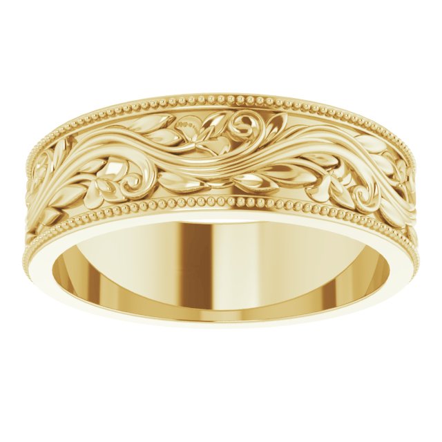 14k Nature-Inspired Vintage Ring