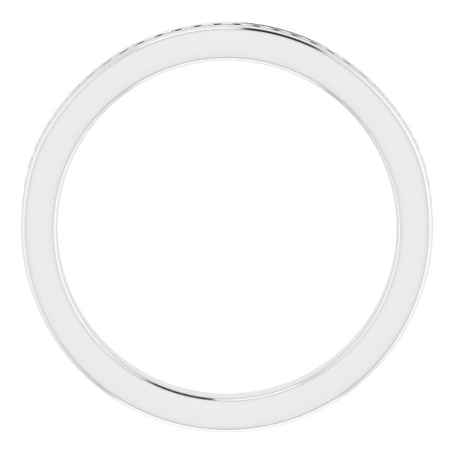 Petite Channel Set LG Diamond Ring