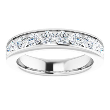 1.20ct Channel Set LG Diamond Ring