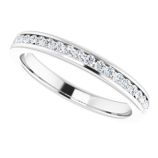 1/4 Carat Channel Set LG Diamond Ring