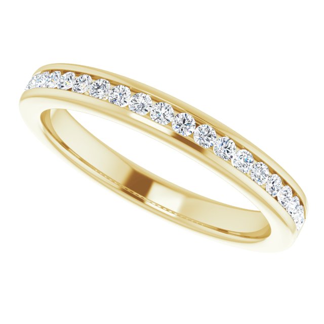 1/4 Carat Channel Set LG Diamond Ring