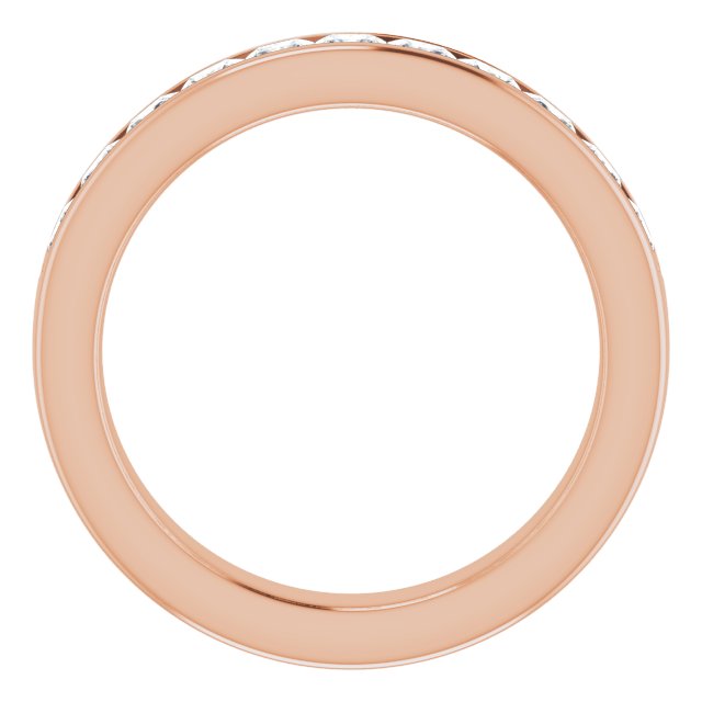 One Carat Princess Cut LG Diamond Ring