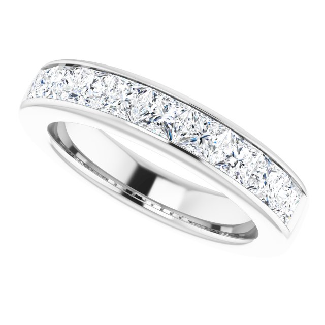 1.50ct Carat Princess Cut LG Diamond Ring