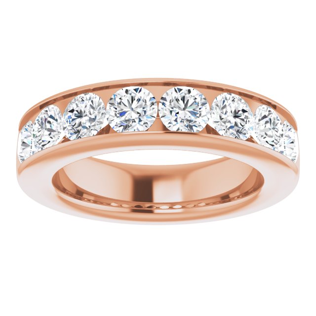 2.16ct LG Diamond Channel Set Ring