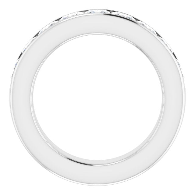 Two and a 1/4 Carat Princess Cut LG Diamond Ring