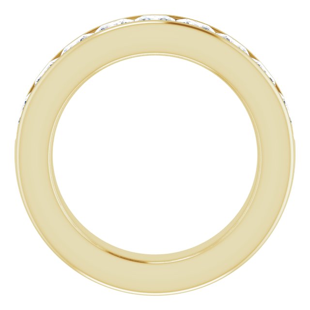 Two and a 1/4 Carat Princess Cut LG Diamond Ring