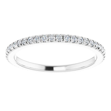 1/2ct French-Set Eternity Band