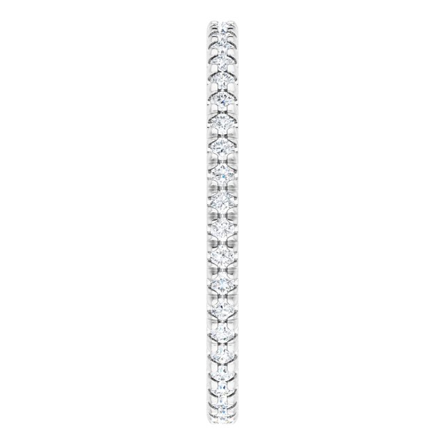 1/2ct French-Set Eternity Band