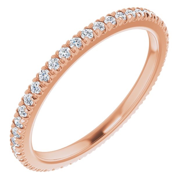 1/2ct French-Set Eternity Band