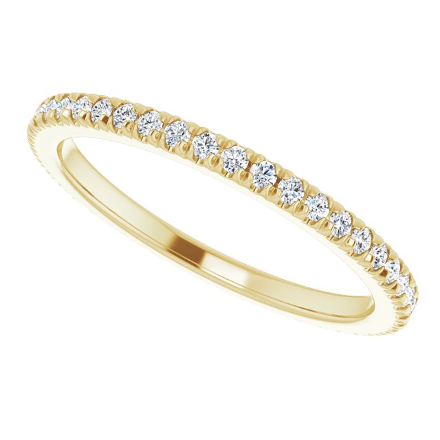 1/2ct French-Set Eternity Band