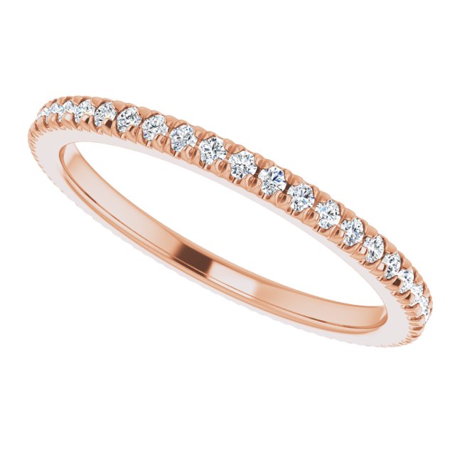 1/2ct French-Set Eternity Band