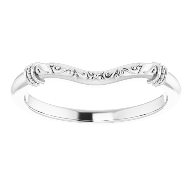 Vintage Fitted Wedding Band