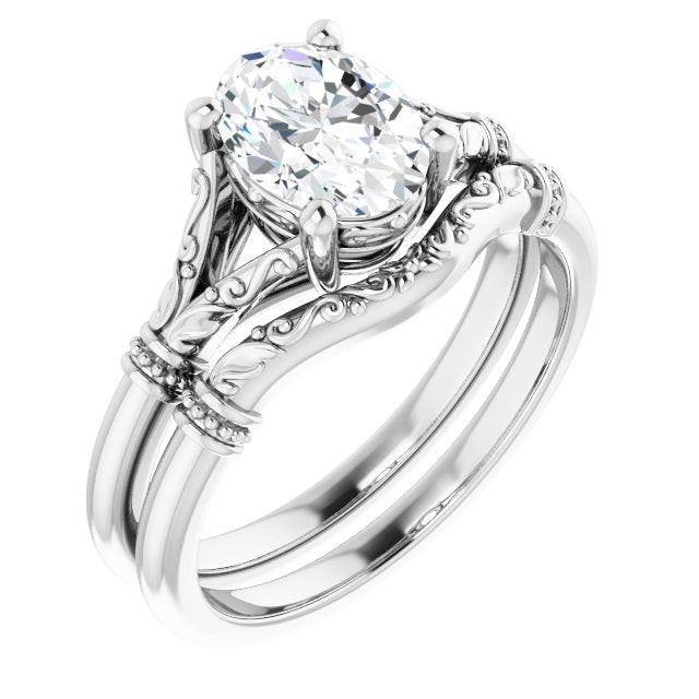 Vintage Fitted Wedding Band