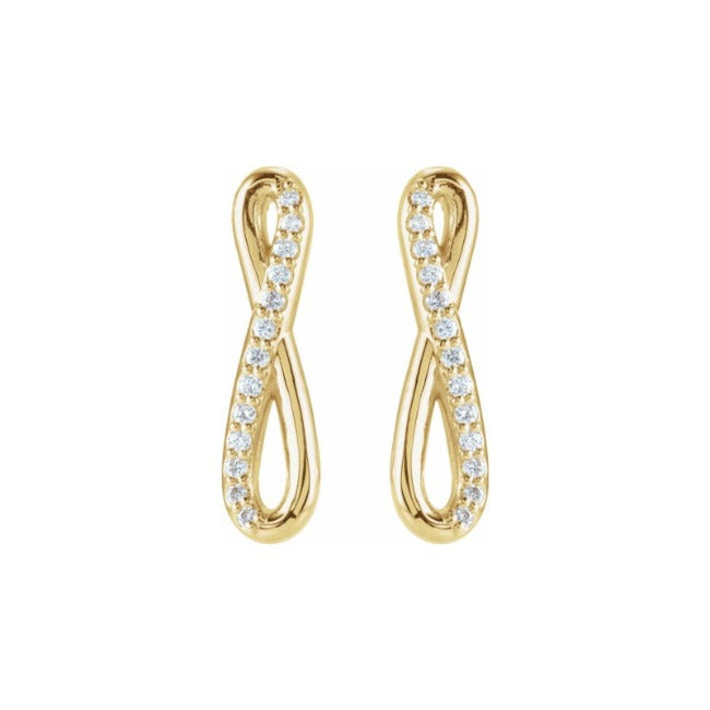 Infinity inspired LG Diamond earrings_3