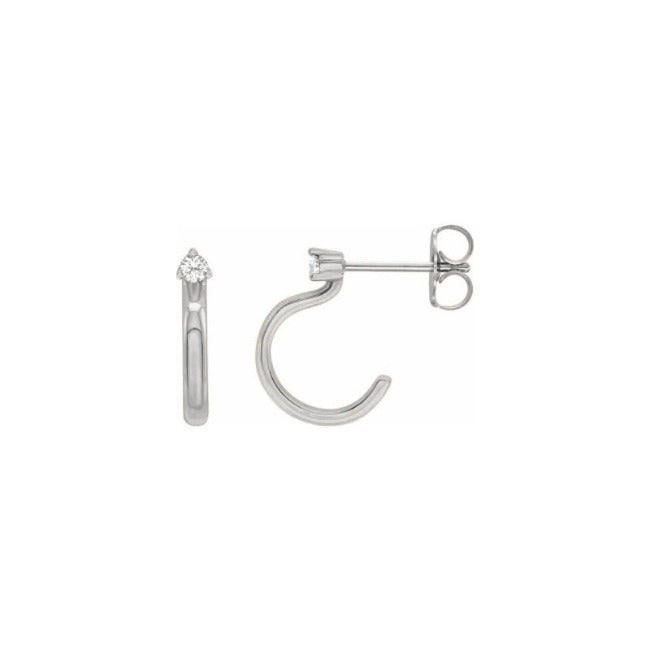 petite white gold LG Diamond hoops_2