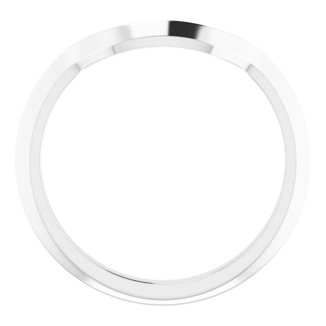 1.9mm Fitted Gold Wedding Band For An Emerald Shape 8 x 6mm Moissanite Ring1.9mm Fitted Gold Wedding Band For An Emerald Shape 8 x 6mm Moissanite Ring